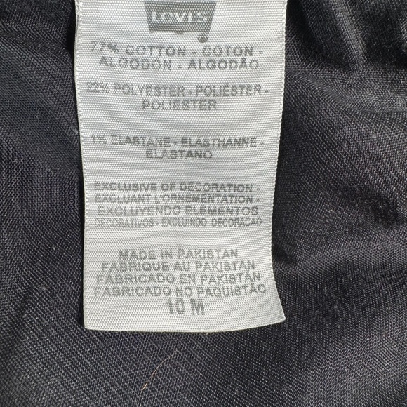 Levis Jeans Womens 10 Black 515 Bootcut Mid Rise Stretch - Picture 4 of 13